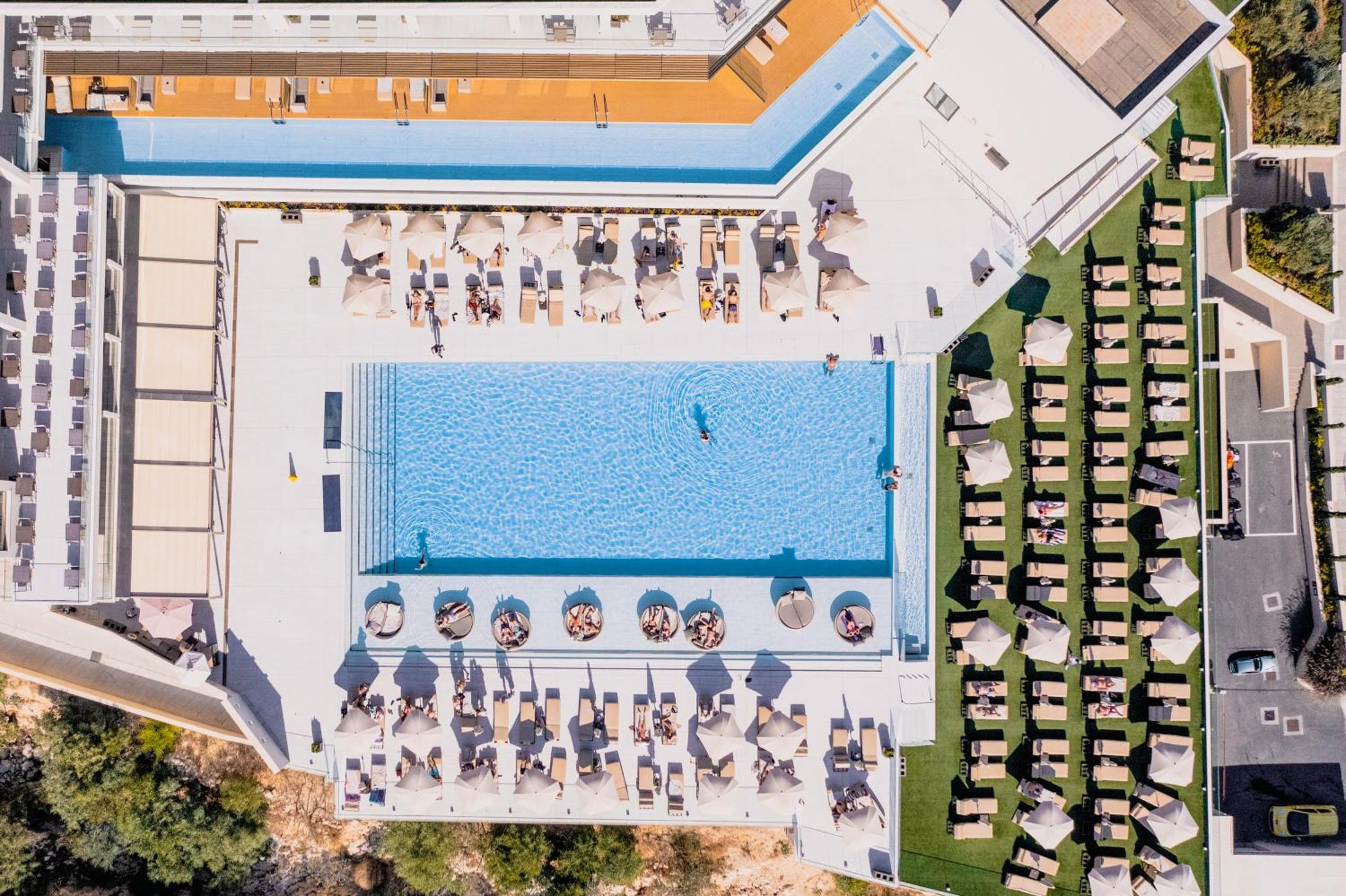 Hotel Amarande (Adults Only) Ayia Napa Exterior foto Aerial view of the pool