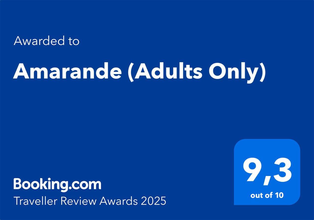 Hotel Amarande (Adults Only) Ayia Napa Exterior foto Booking.com Traveller Review Awards 2025